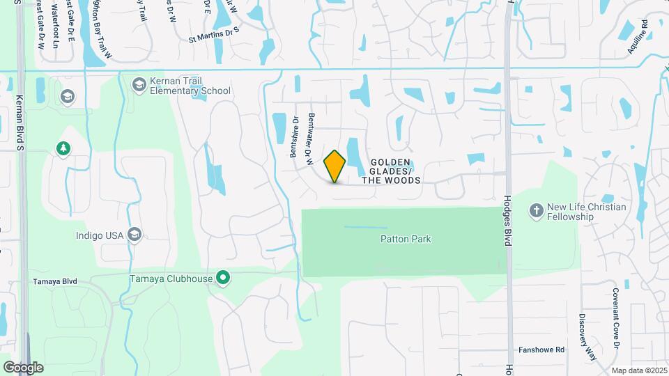 12756 Bentwater Dr Map and Location Details