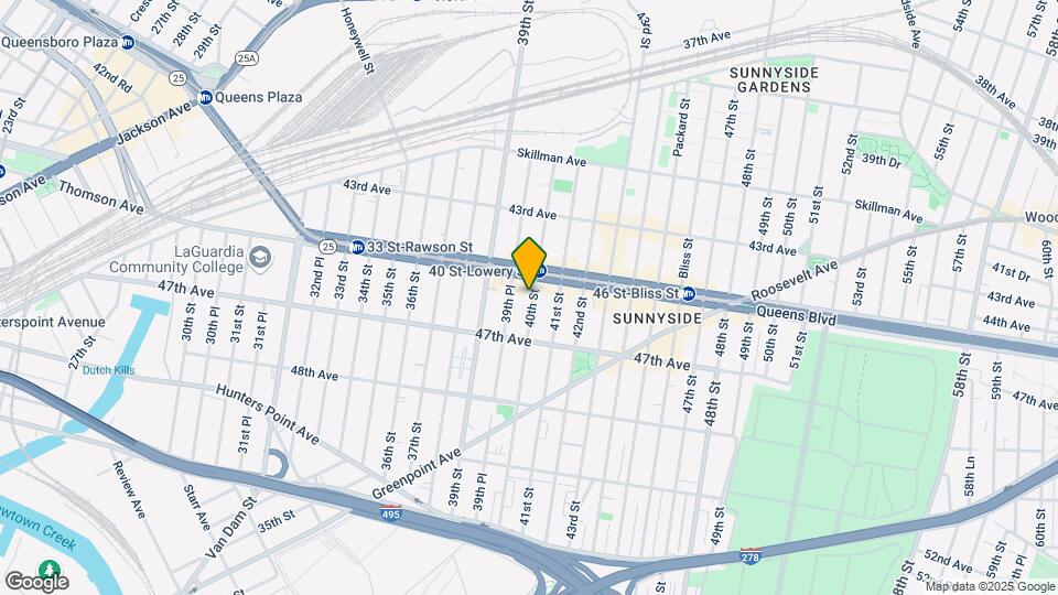 45-18 40th St Map and Location Details