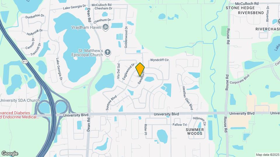 4352 Sandhurst Dr Map and Location Details