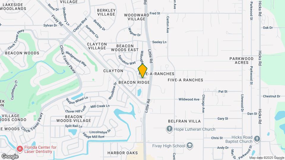 8915 Woodmill Dr Map and Location Details