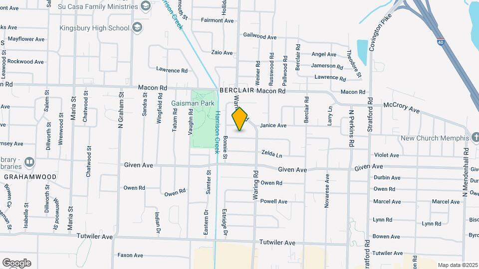 4306 Ferndale Rd Map and Location Details