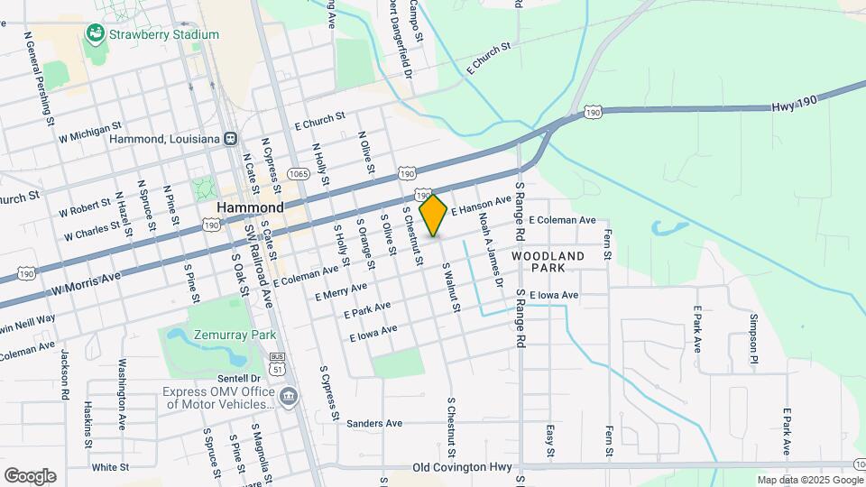 710 E Coleman Ave Map and Location Details