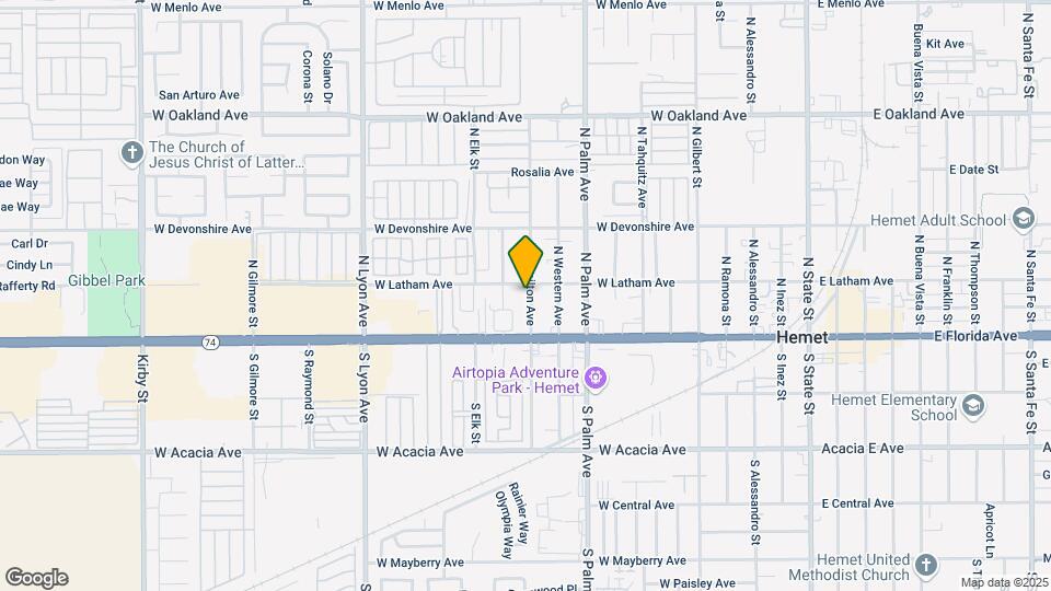 165 N Hamilton Ave Mapa y Detalles de la Ubicación