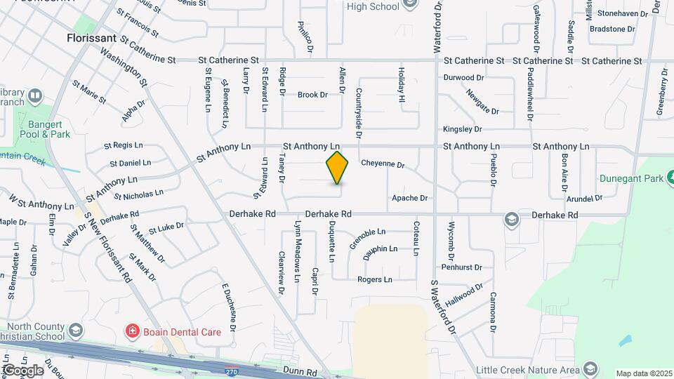 955 Robinwood Dr Map and Location Details