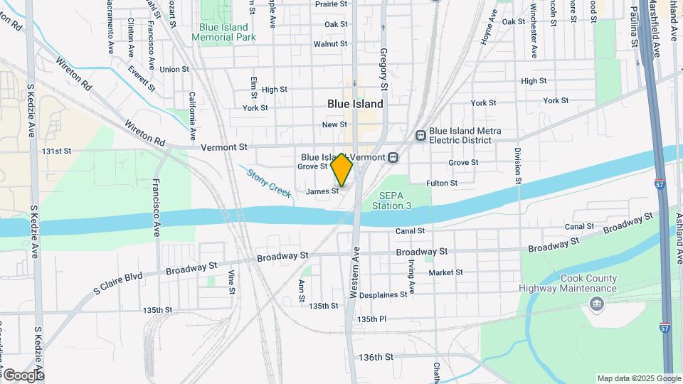 13200 Old Western Ave Map and Location Details