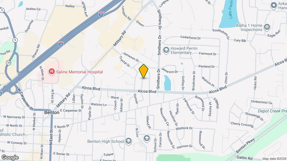 1015 Oakwood Map and Location Details