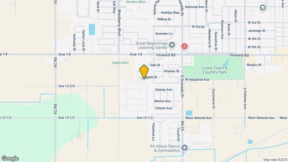 3017 Desert Ranch Way Map and Location Details