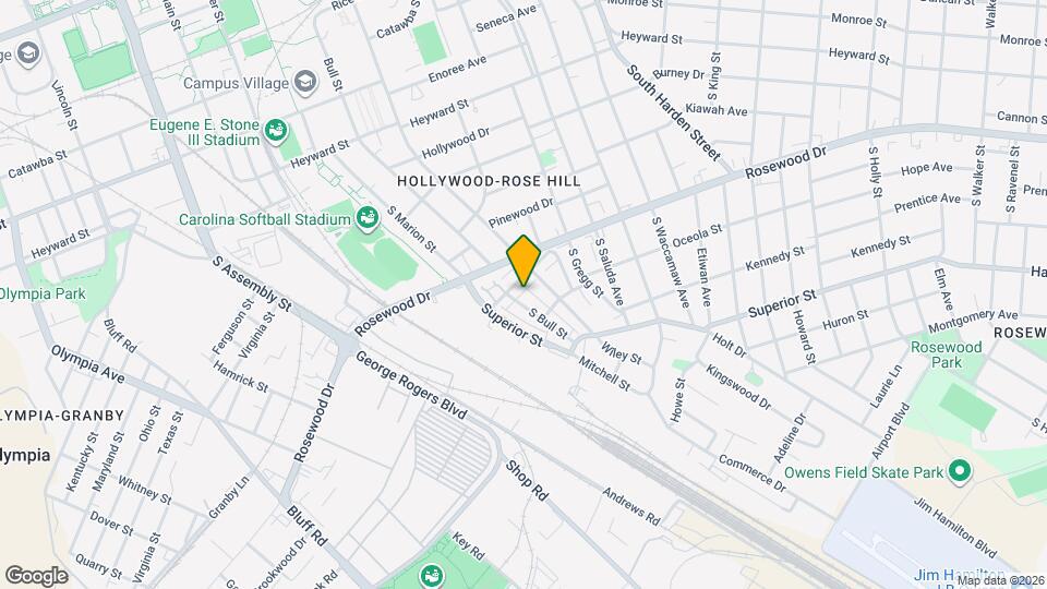 500 S Bull St Map and Location Details