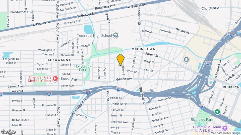 2581 Orion St Map and Location Details