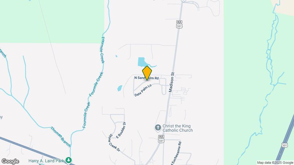 412 Date Palm Ln Map and Location Details