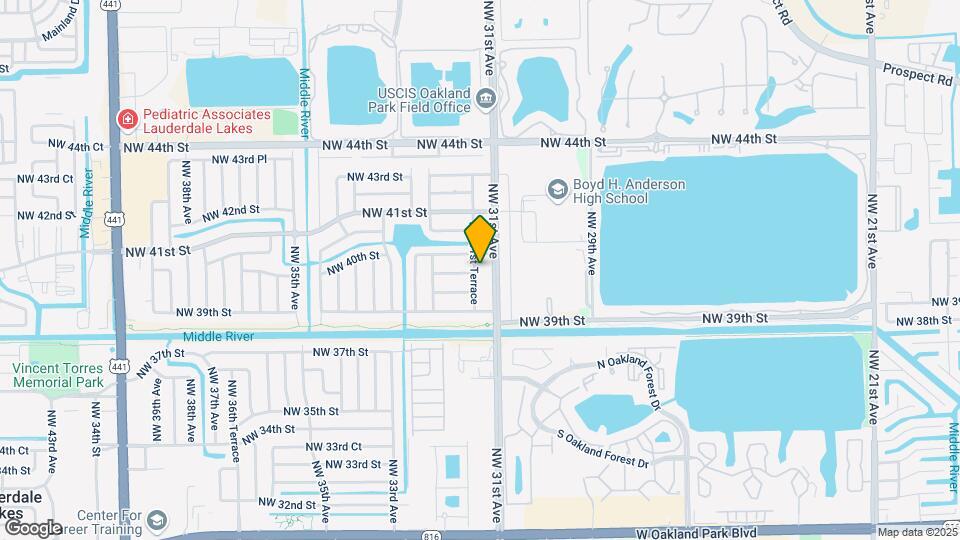 3970 NW 31st Ter Map and Location Details