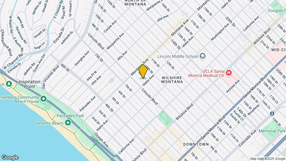 848 9th St Map and Location Details