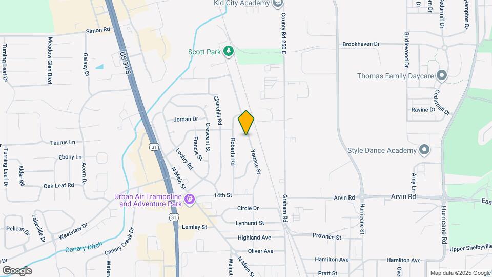 1586 Younce St Map and Location Details