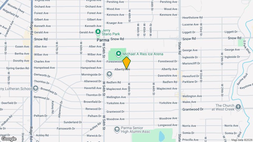 4811 Albertly Ave Map and Location Details