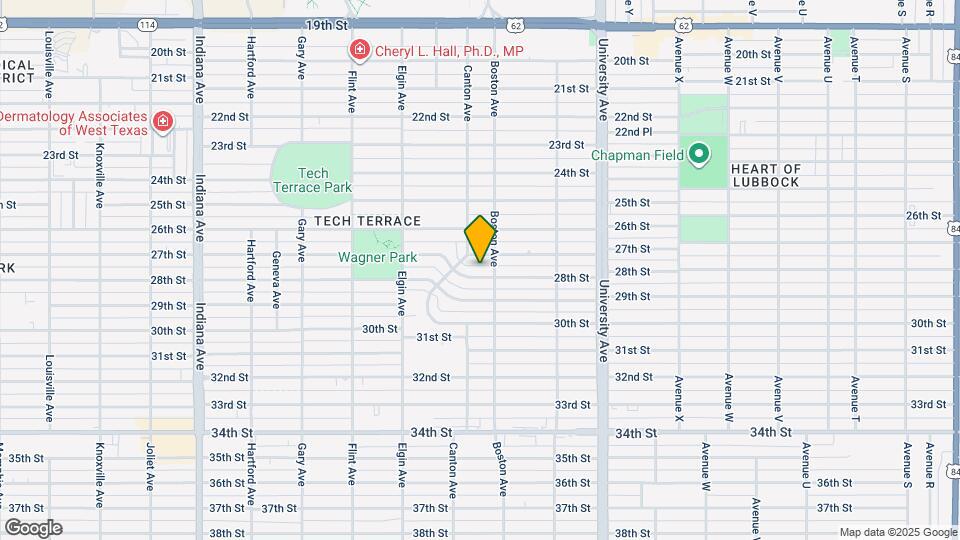 2706 28th St Map and Location Details