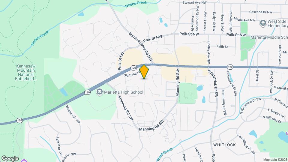 283 Westland Way SW Map and Location Details