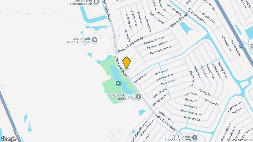 23 Burning Tree Pl Map and Location Details