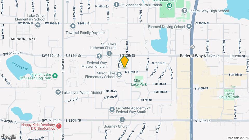 720 S 314th St Map and Location Details