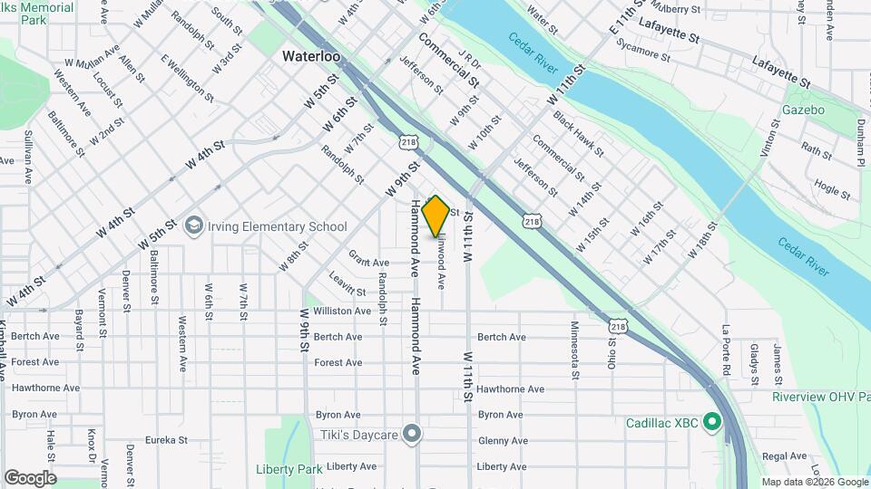 140 Linwood Ave Mapa y Detalles de la Ubicación