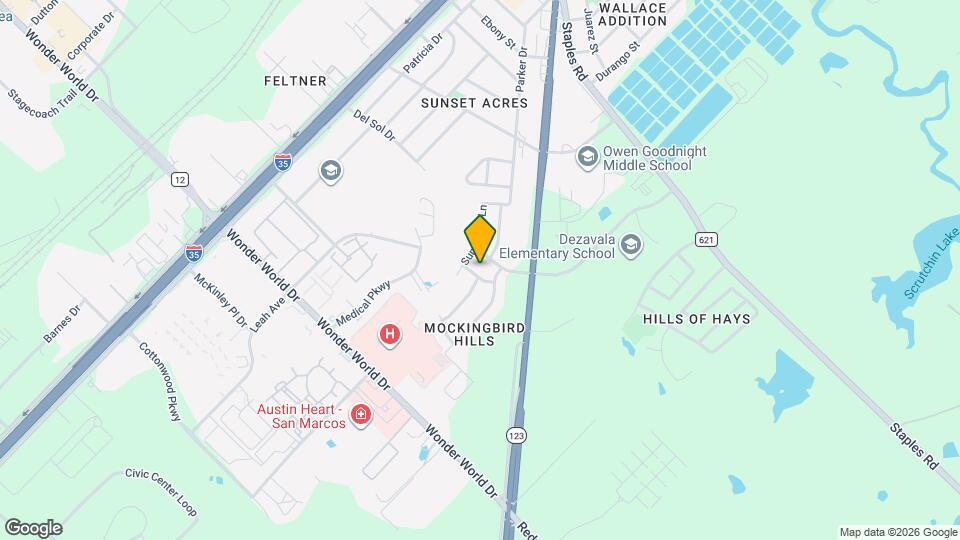 114 Cloverleaf St Map and Location Details