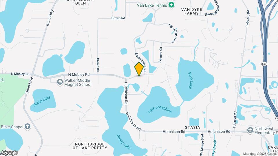 7510 N Mobley Rd Map and Location Details