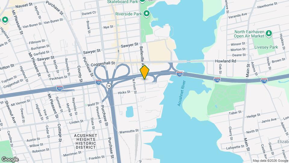 45 Belleville Ave Map and Location Details