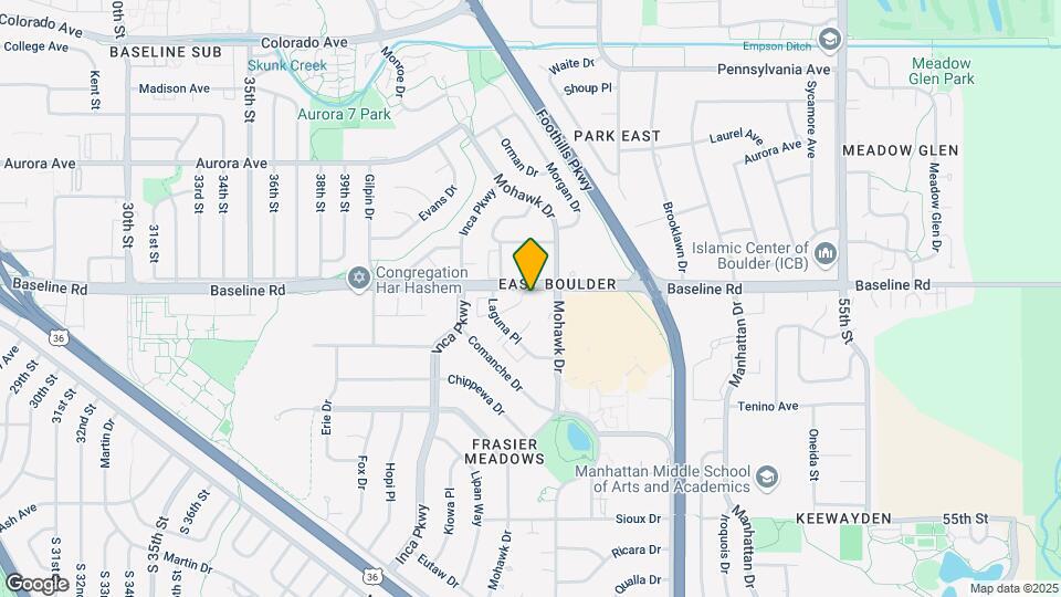 Vistoso Condominiums Map and Location Details