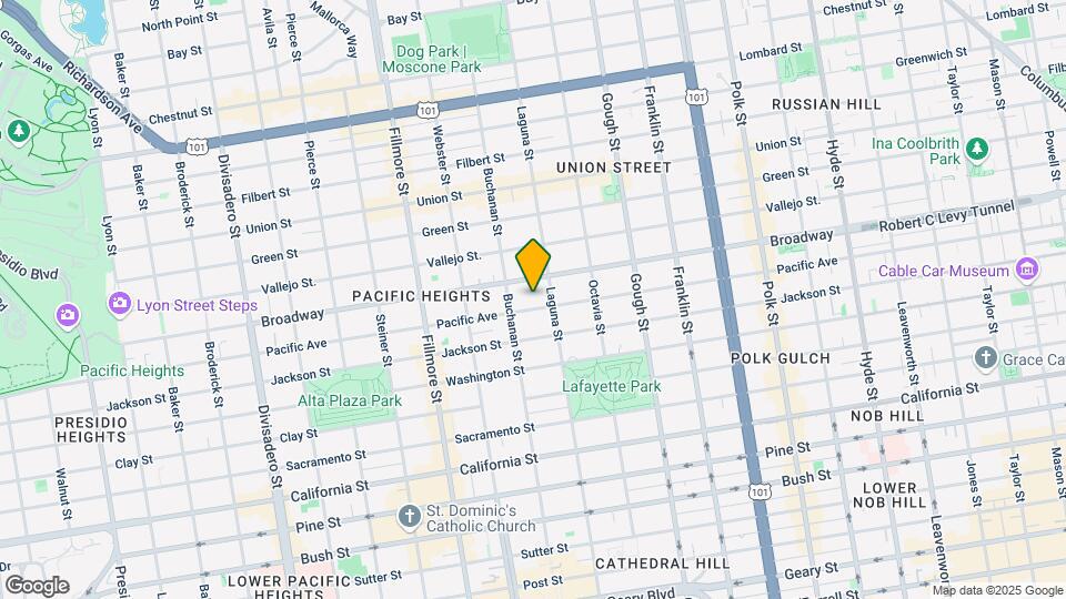 2140 Pacific Avenue Map and Location Details