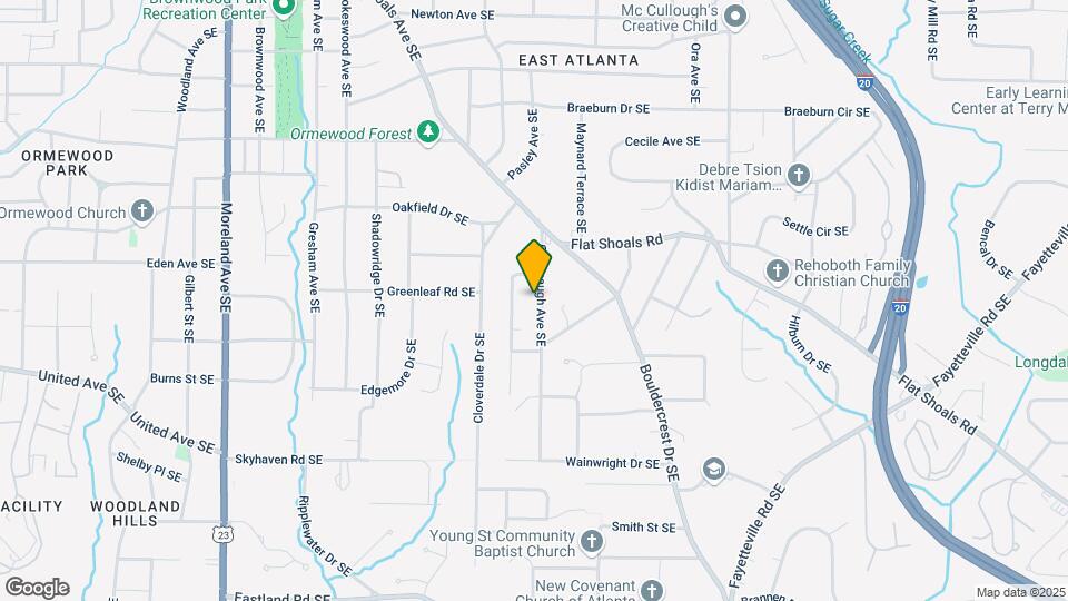 2115 Cavanaugh Ave SE Map and Location Details