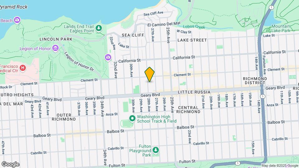 440 28th Ave Mapa y Detalles de la Ubicación