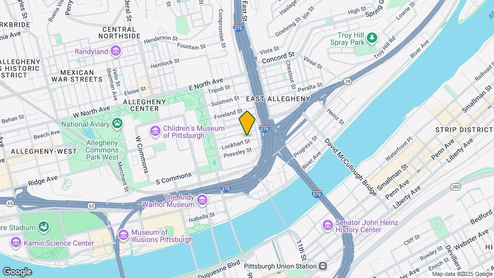 602 Lockhart St Map and Location Details