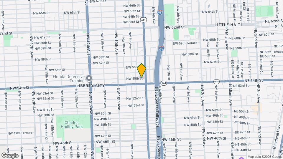 720 NW 55th St Mapa y Detalles de la Ubicación