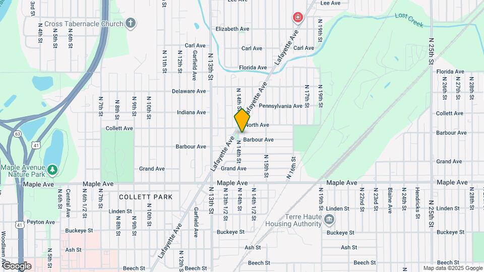2305 N 14th St Map and Location Details