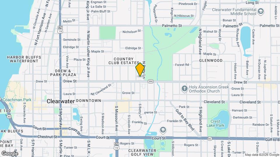 200 N Betty Ln Map and Location Details