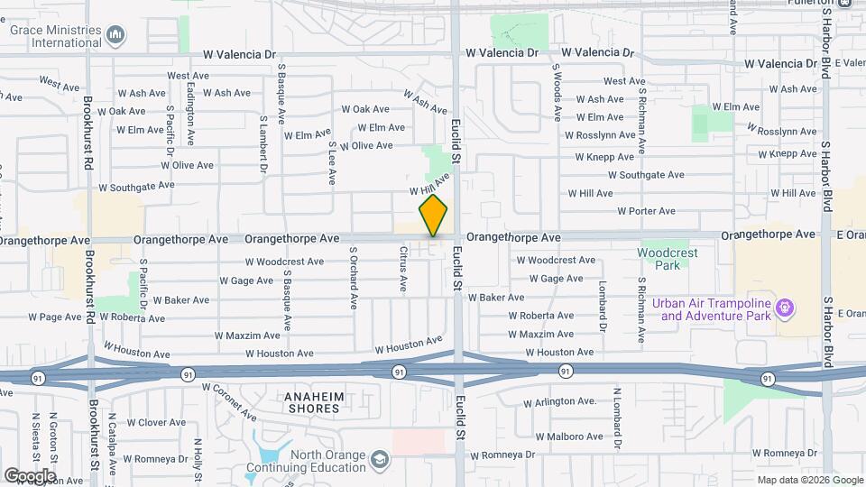 The Groves Map and Location Details