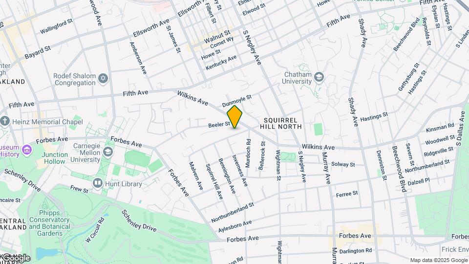5459 Fair Oaks St Map and Location Details