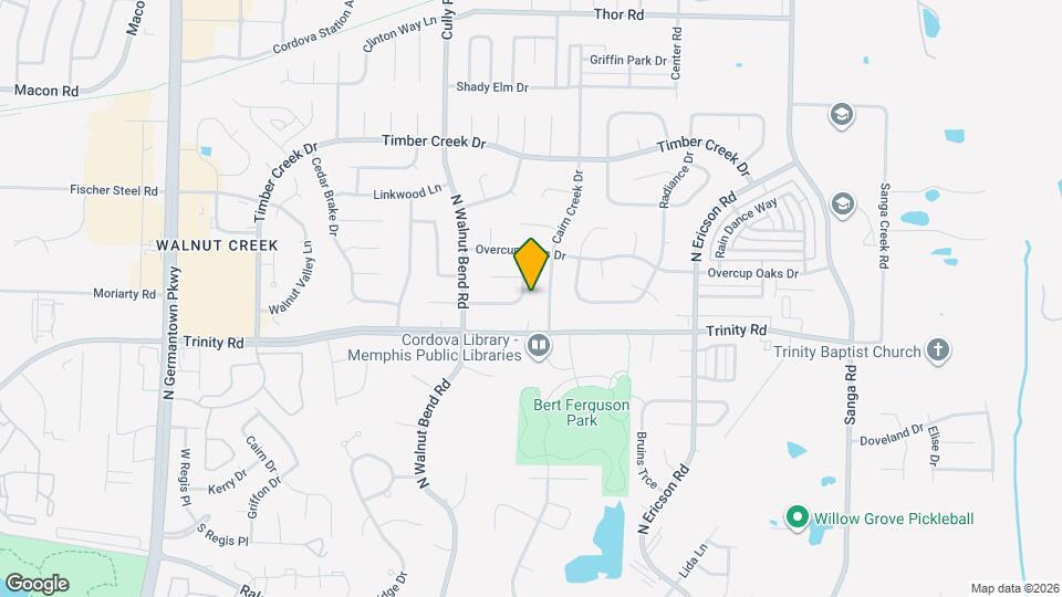 672 Ridge Fall Dr Map and Location Details