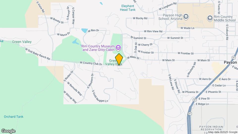 938 W Madera Ln Map and Location Details