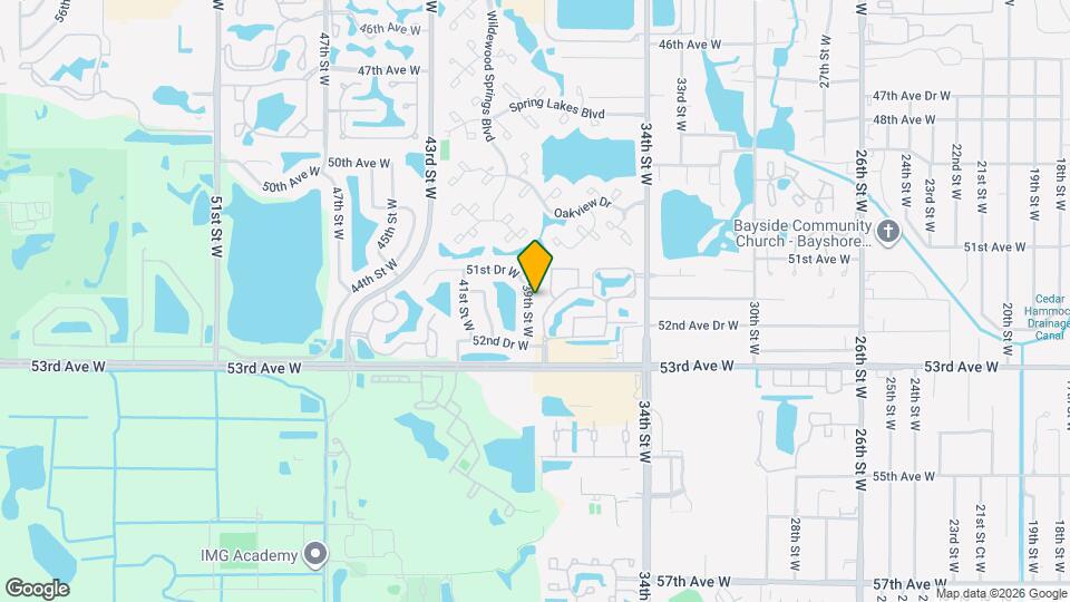 5125 39th St W Map and Location Details