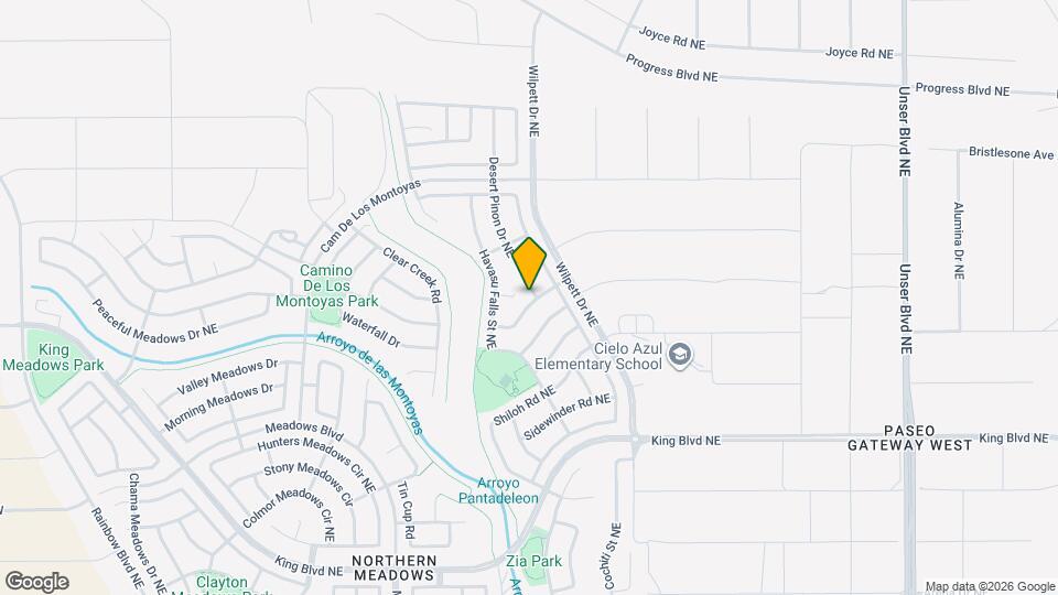 1317 Aspen Meadows Dr NE Mapa y Detalles de la Ubicación