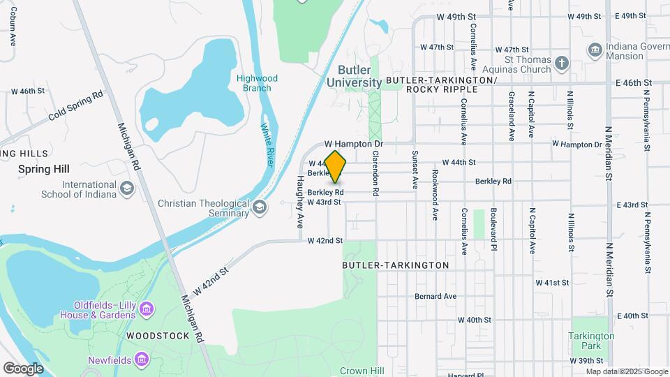 805 Berkley Rd Map and Location Details