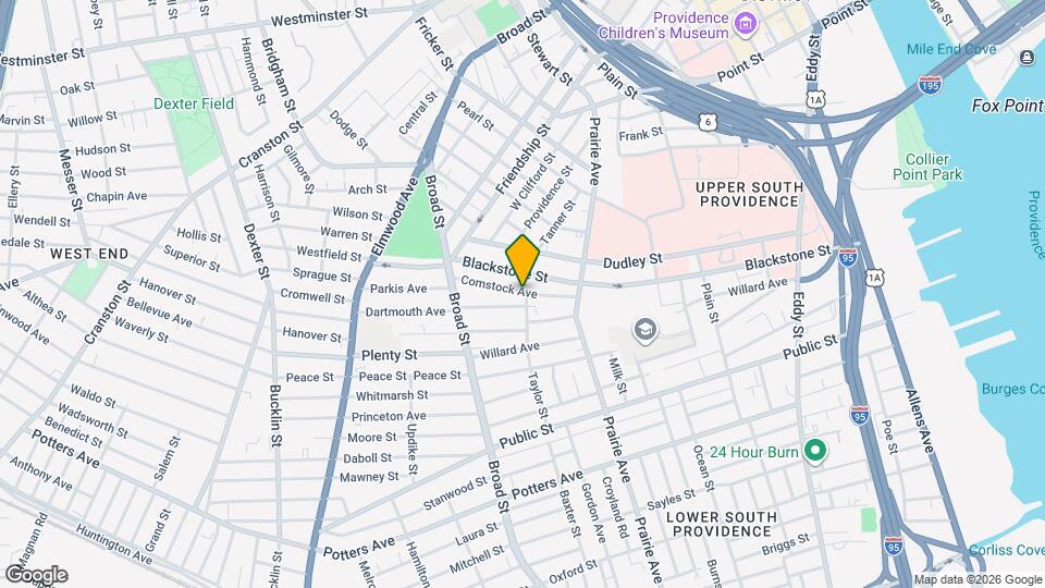 60 Comstock Ave, Unit Apt. 1 Map and Location Details