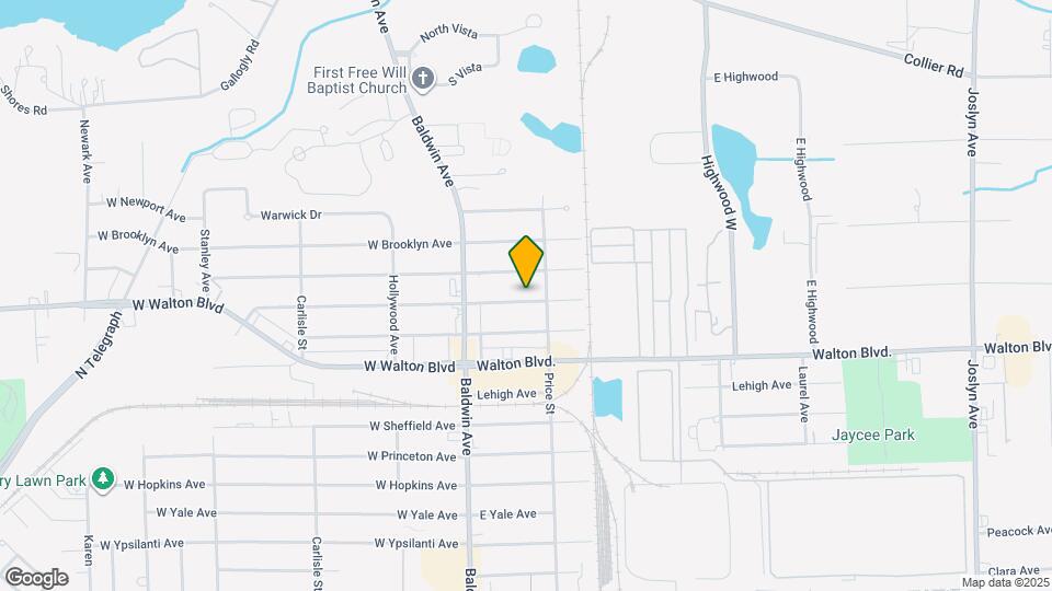 61 E New York Ave Map and Location Details