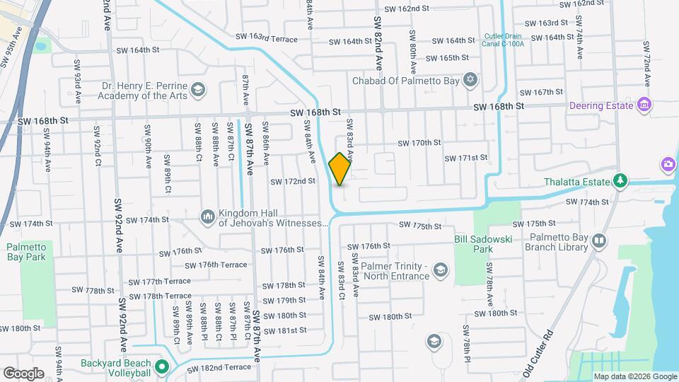 17220 SW 83rd Ct Map and Location Details