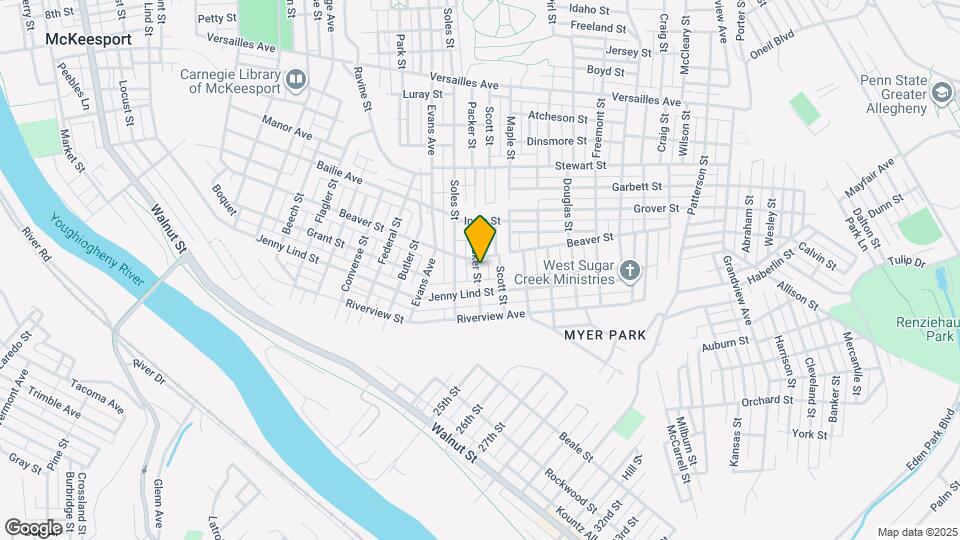 1811 Packer St Mapa y Detalles de la Ubicación