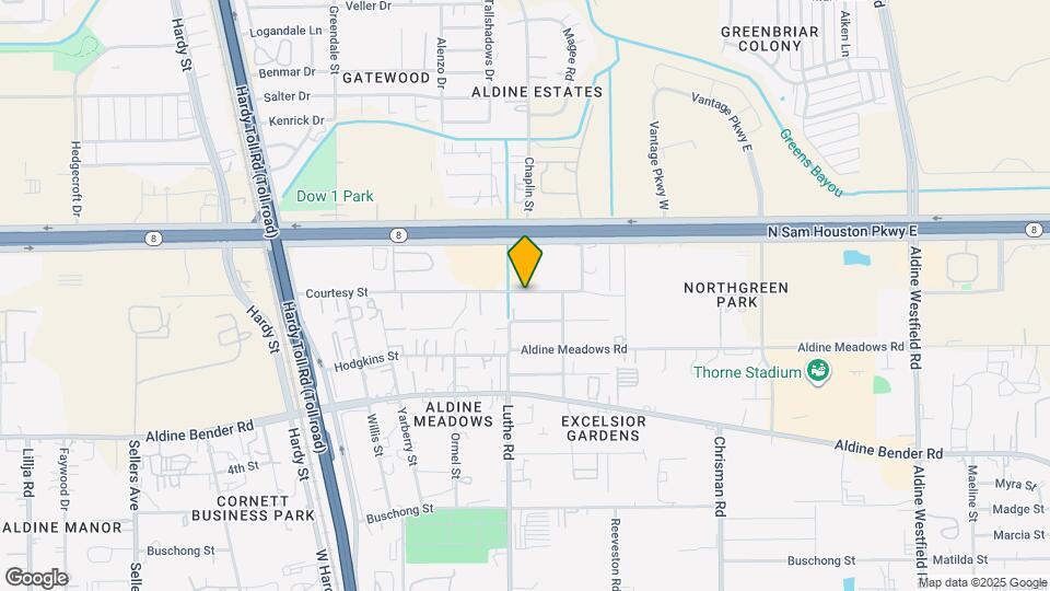 1114 Blackwood Ave Map and Location Details