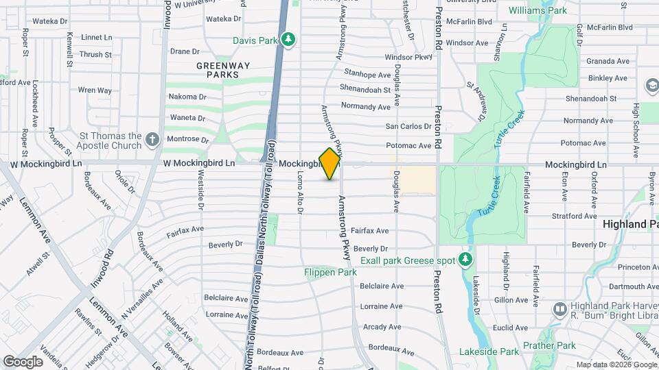 4415 Southern Ave Map and Location Details