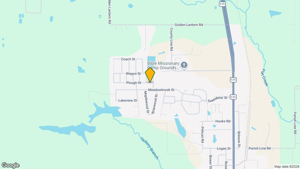 1407 Plough St Map and Location Details