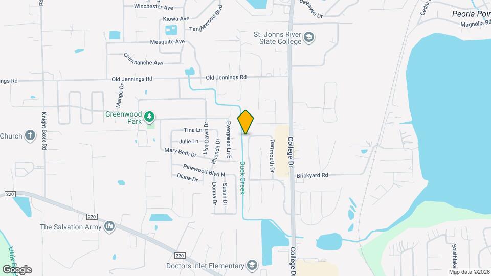 1758 Dartmouth Dr Mapa y Detalles de la Ubicación