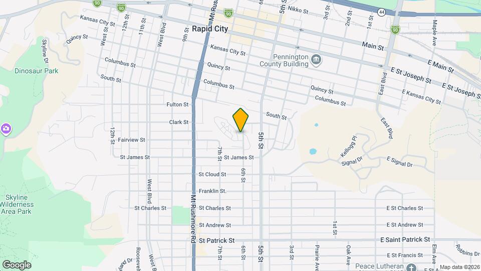 1217 6th St Map and Location Details